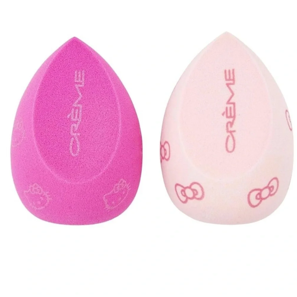 NIB Hello Kitty x The Creme Shop premium plush blender sponge duo